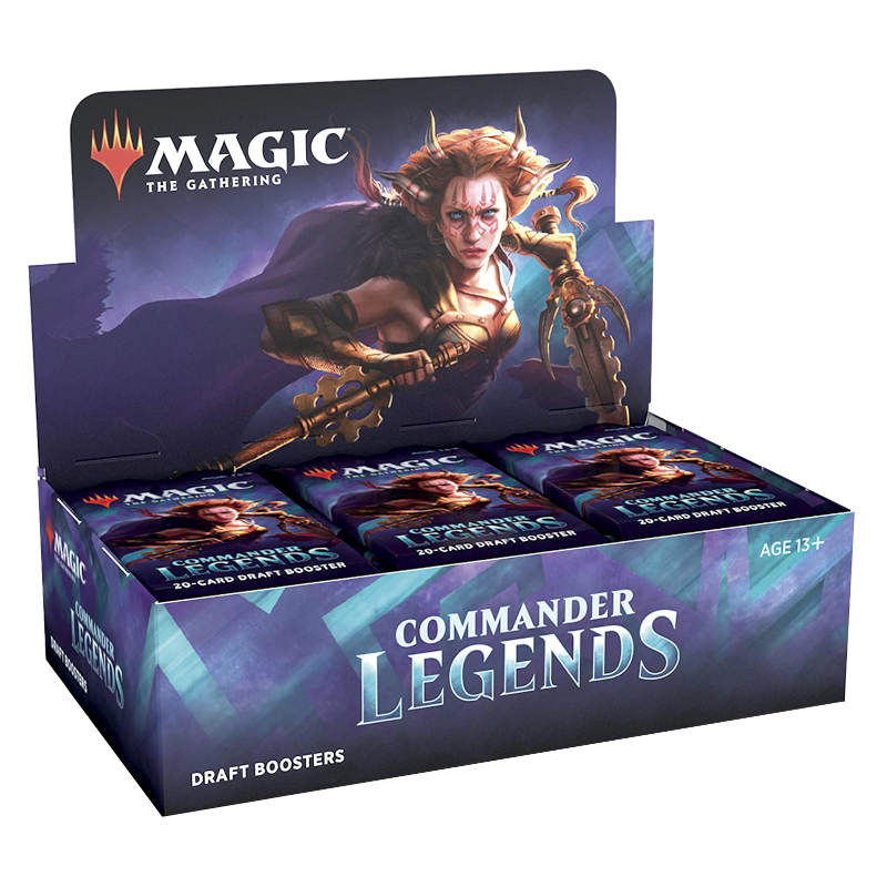 Caja de 24 draft boosters de Commander Legends