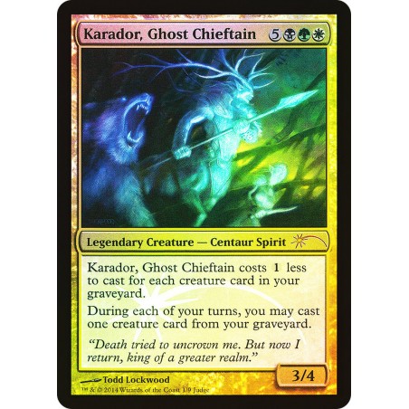 Karador, Ghost Chieftain (Judge Promo)