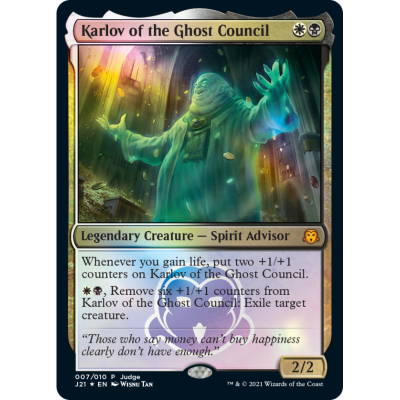 Karlov of the Ghost Council (Judge Promo)