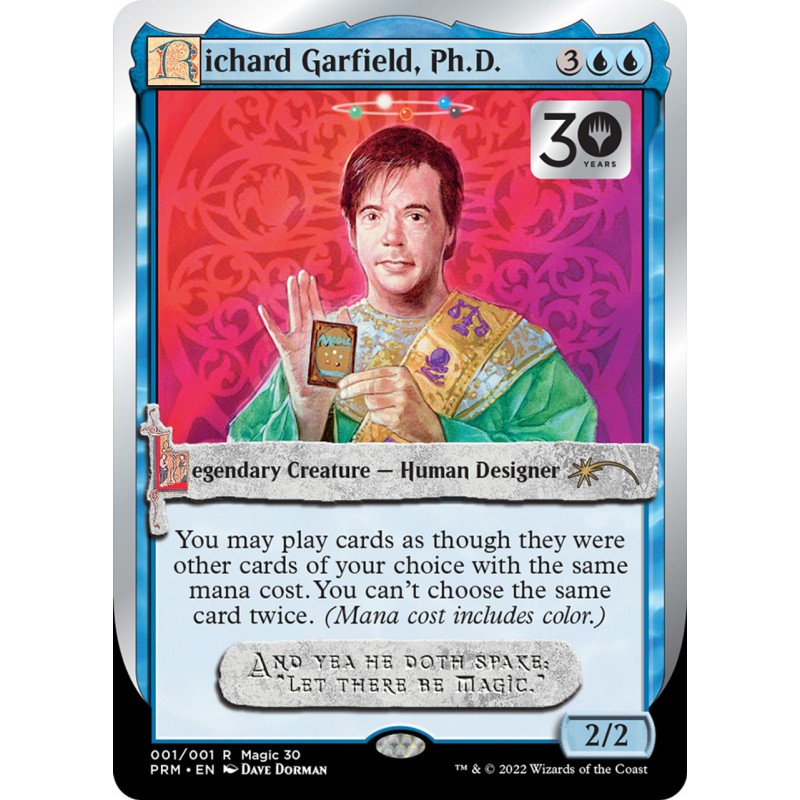 Richard Garfield, Ph.D. (Magic 30 Promo)